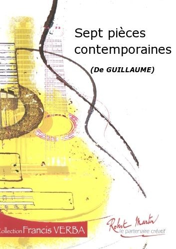 Pièces contemporaines (7) - partition guitare, Guillaume