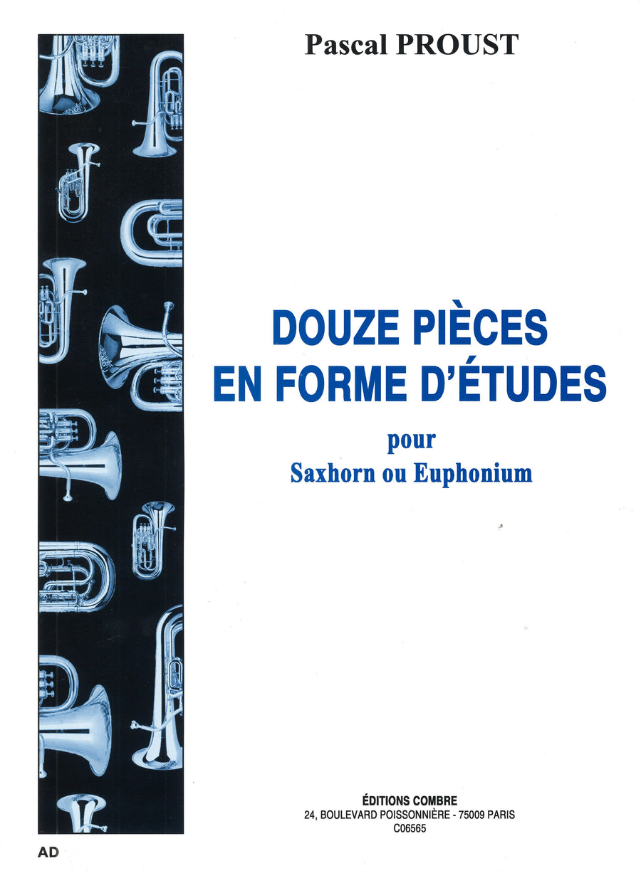 Pièces en forme d'études (12) - méthode de cuivres, Pascal Proust