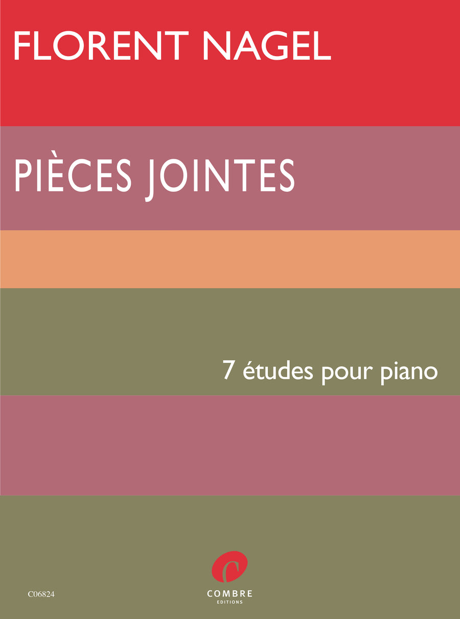 Pièces jointes - 7 études - méthode de piano, Florent Nagel