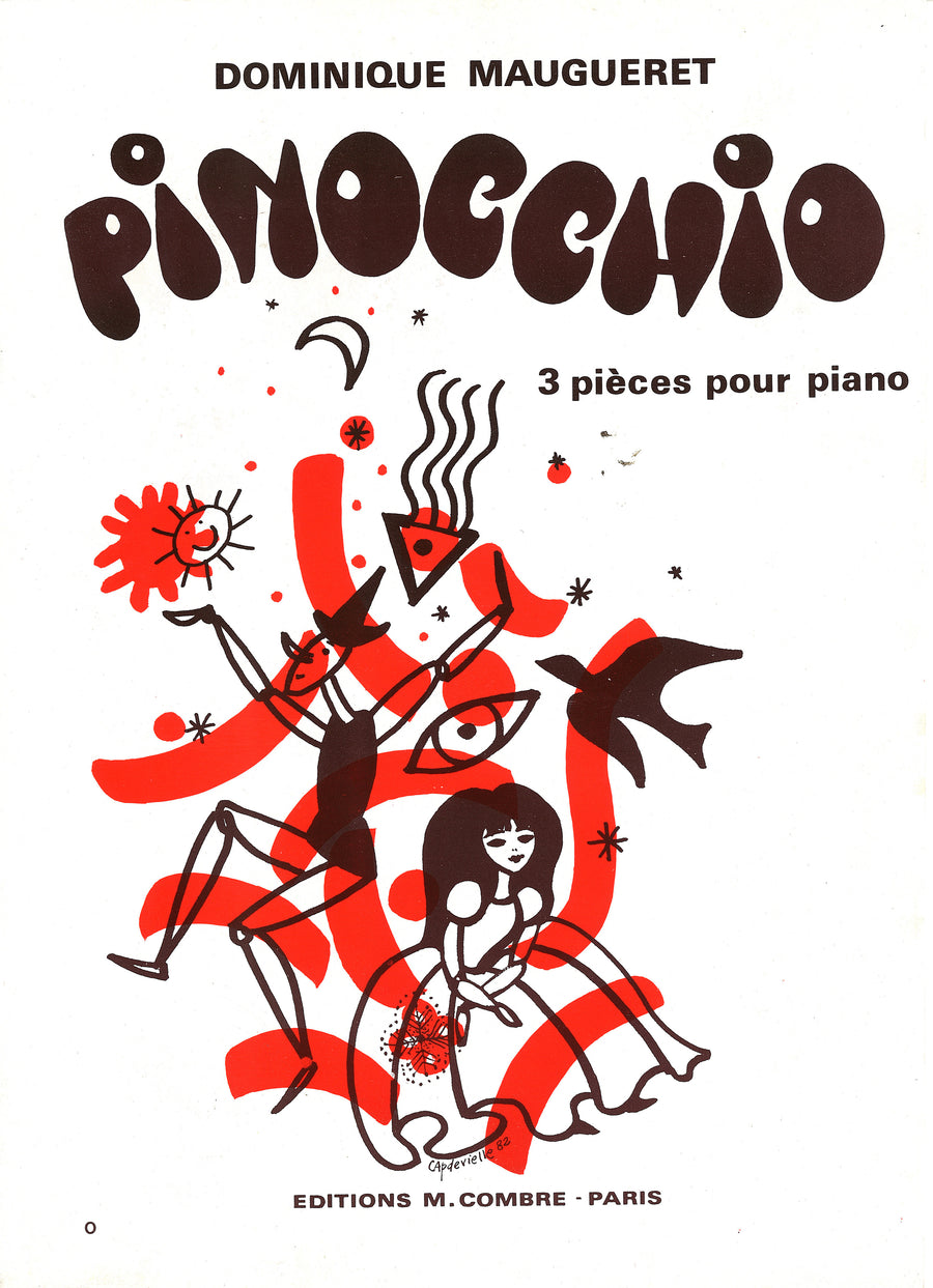 Pinocchio - partition piano, Dominique Maugueret