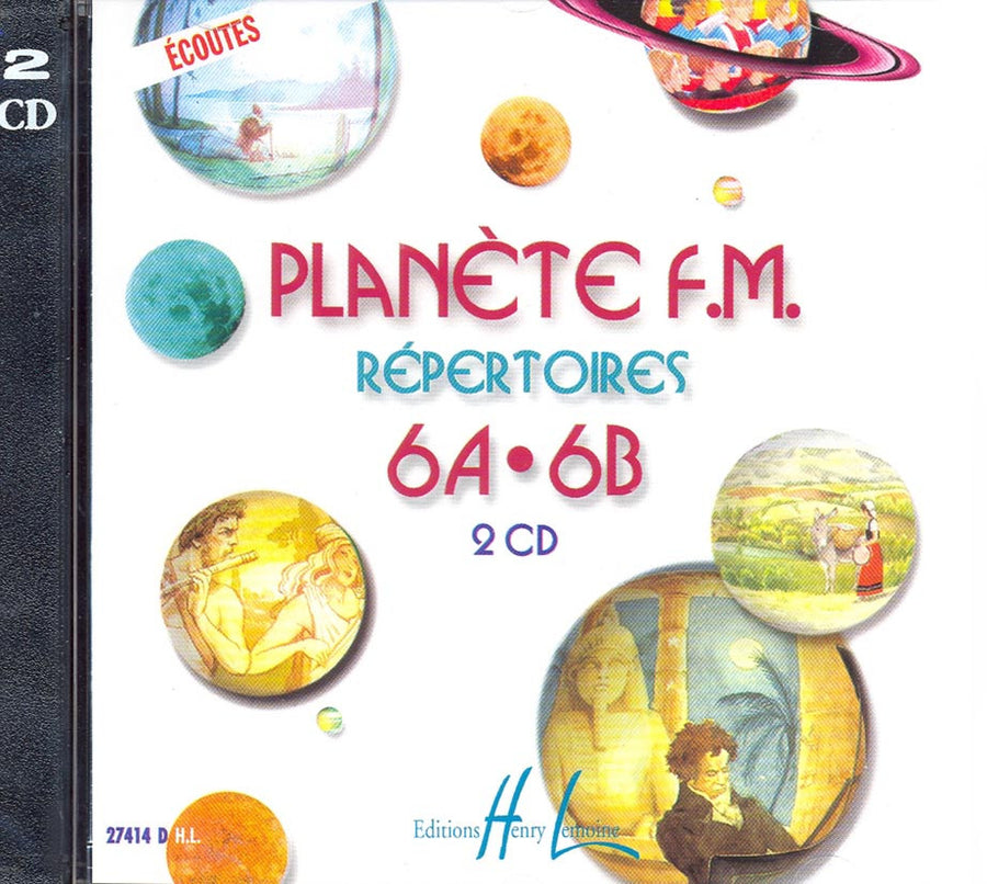 Planète FM Vol.6 - écoutes CD seul - formation musicale, Marguerite Labrousse