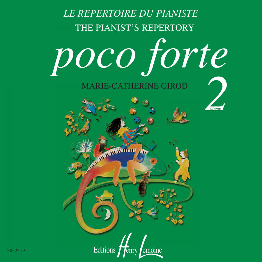 Poco forte Vol.2 CD seul - partition piano, M.J. Saladin de Nuglar