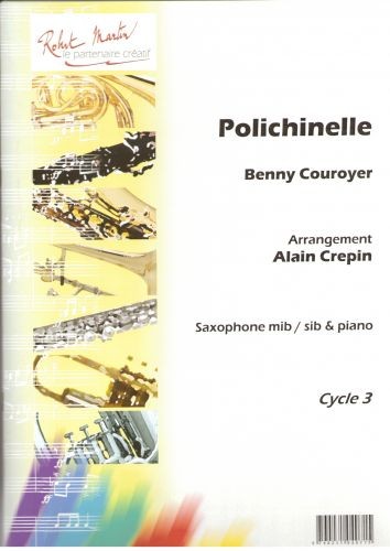 Polichinelle - partition saxophone, Alain Crepin
