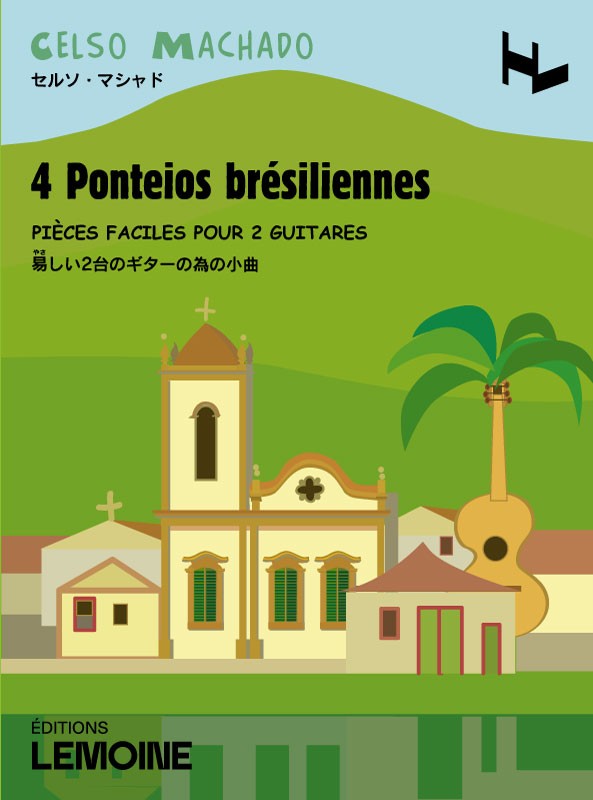 Ponteios brésiliennes (4) - partition guitare, Celso Machado