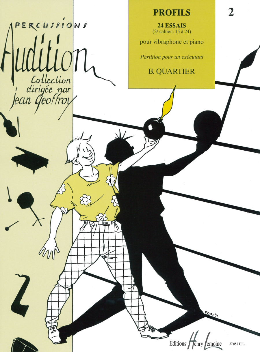 Profils Vol.2 - partition percussions, Bart Quartier