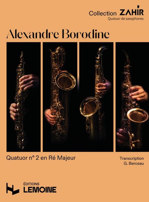 Quatuor n°2 en Ré Maj. - partition ensemble, Alexandre Borodine