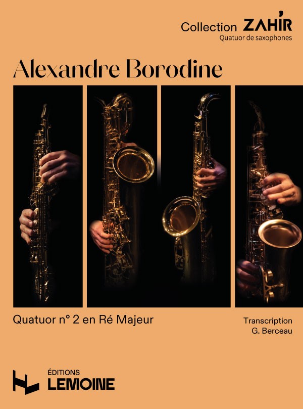 Quatuor n°2 en Ré Maj. - partition ensemble, Alexandre Borodine