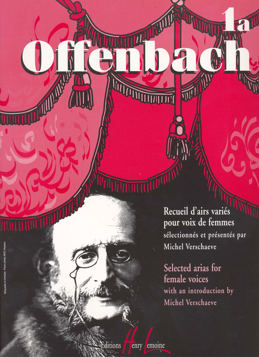 Recueil d'airs variés Vol.1A - partition chant, Jacques Offenbach