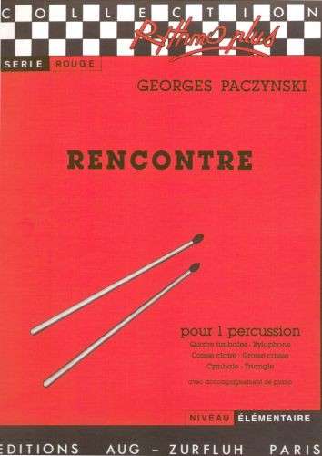 Rencontre - partition percussions, Georges Paczynski
