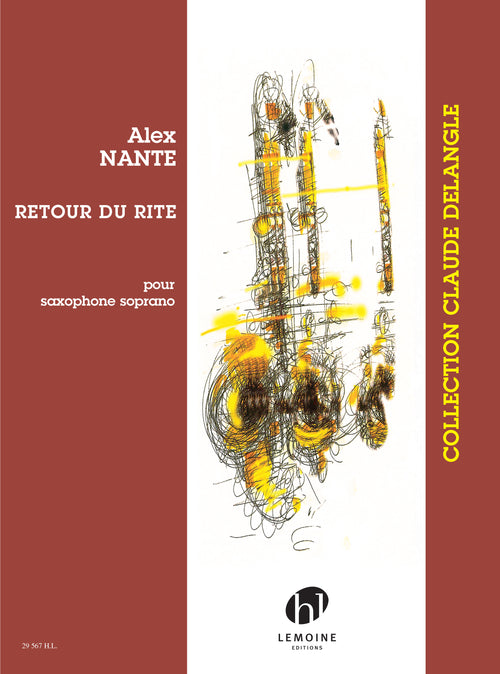 Retour du rite - partition saxophone, Alex Nante