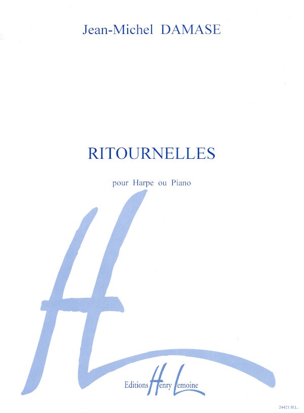 Ritournelles - partition piano, Jean-Michel Damase