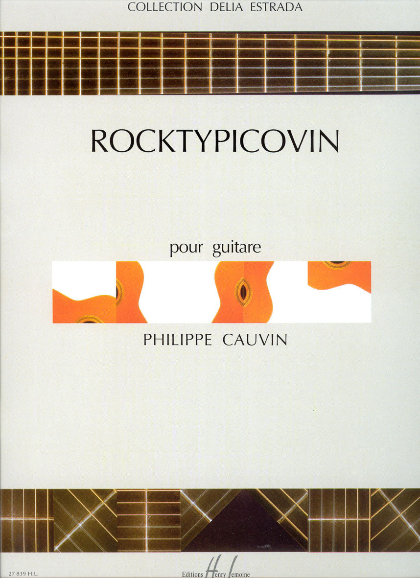 Rocktypicovin - partition guitare, Philippe Cauvin