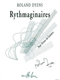 Rythmaginaires - partition ensemble, Roland Dyens