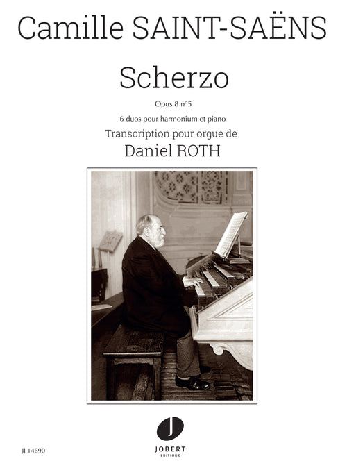 Scherzo Op.8 n°5 - partition orgue, Camille Saint-Saens