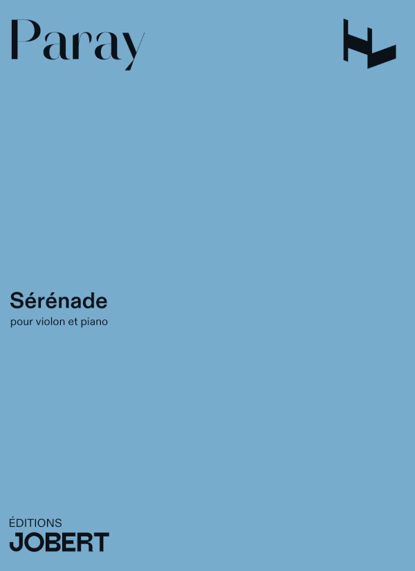 Sérénade Op.20 - partition violon, Paul Paray