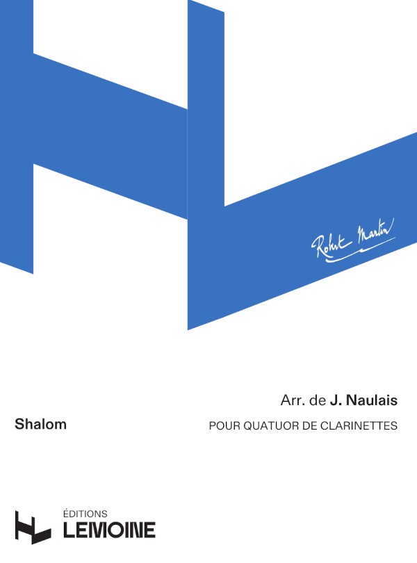 Shalom - partition clarinette, Jérôme Naulais