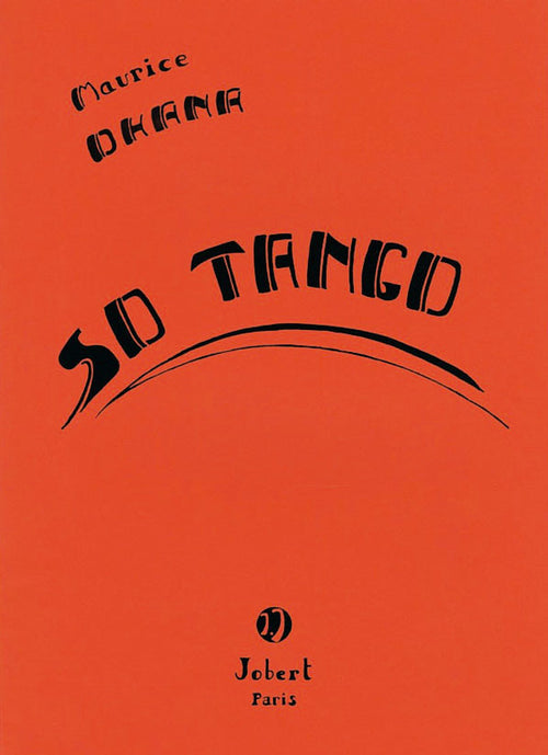 So Tango - partition orgue, Maurice Ohana
