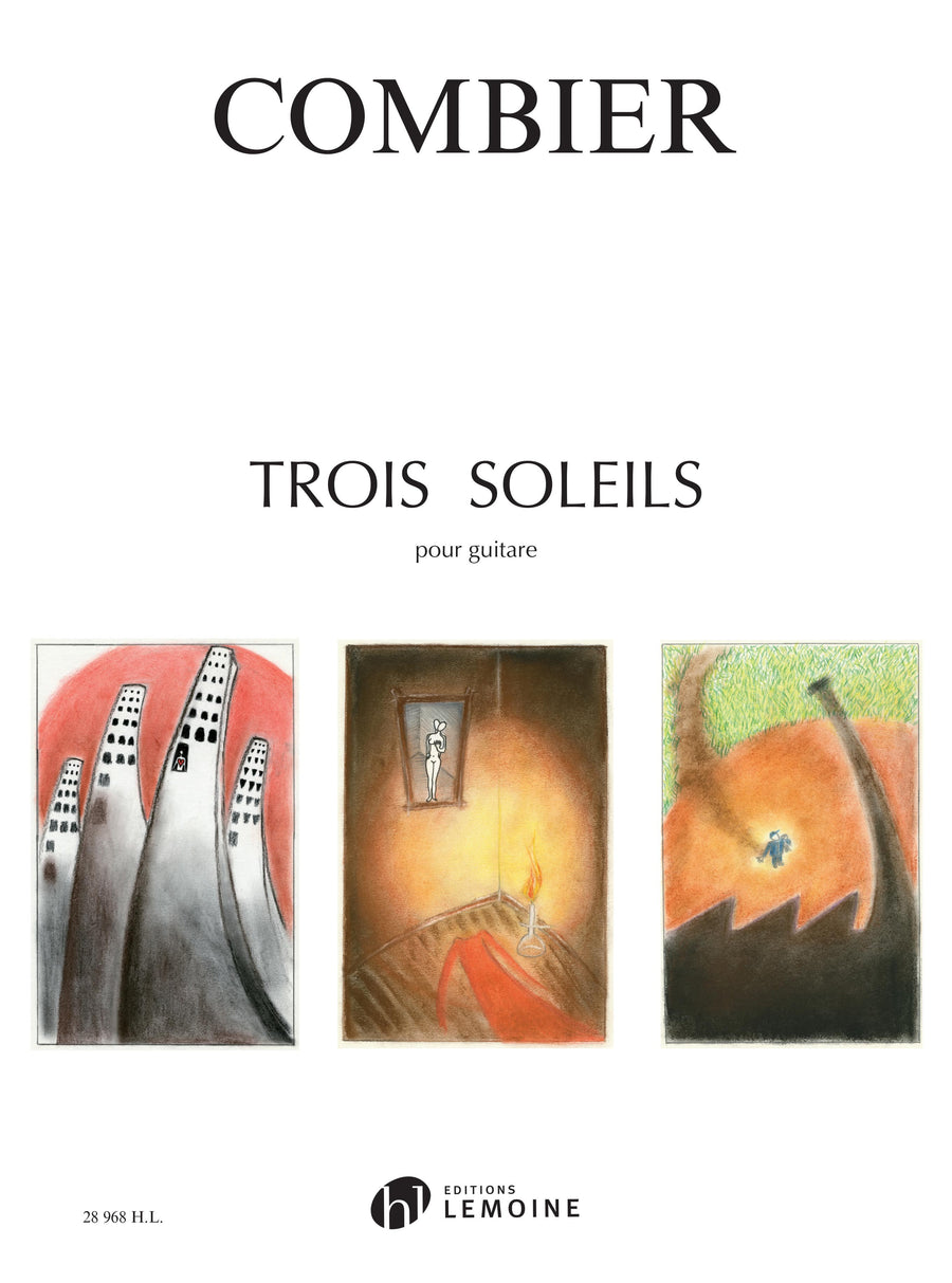 Soleils (3) - partition guitare, Jérôme Combier
