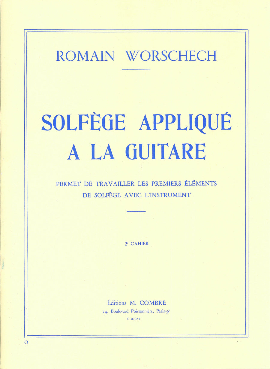 Solfège appliqué à la guitare Vol.2