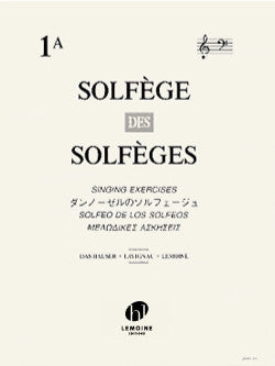 Solfège des Solfèges Vol.1A avec accompagnement - solfège, Albert Lavignac
