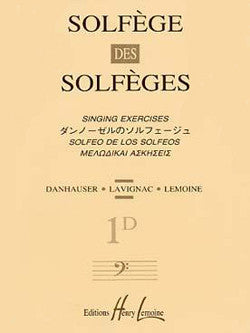 Solfège des Solfèges Vol.1D sans accompagnement - solfège, Albert Lavignac