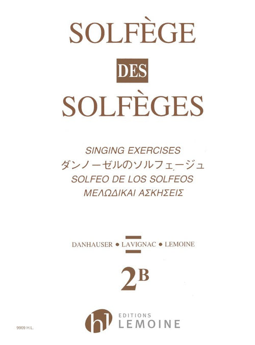 Solfège des Solfèges Vol.2B avec accompagnement - solfège, Albert Lavignac
