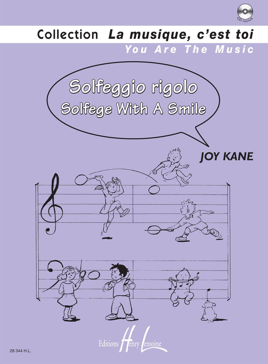 Solfeggio rigolo - Solfege with a Smile - solfège, Joy Kane
