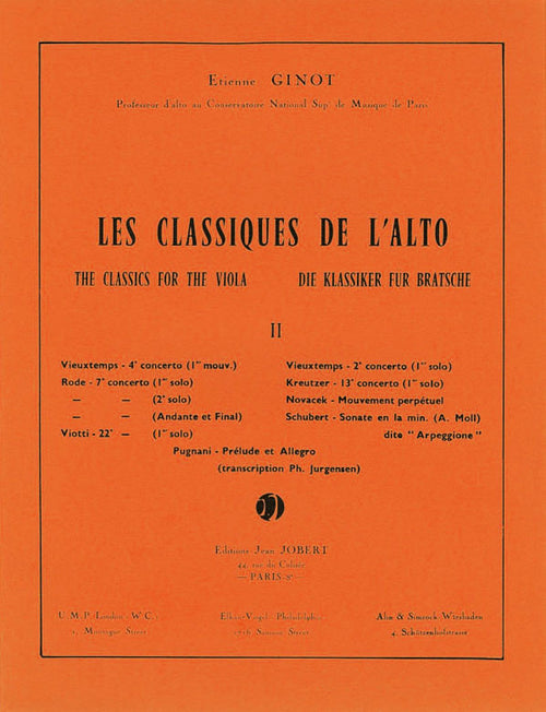 Sonate Arpeggione - partition alto, Franz Schubert