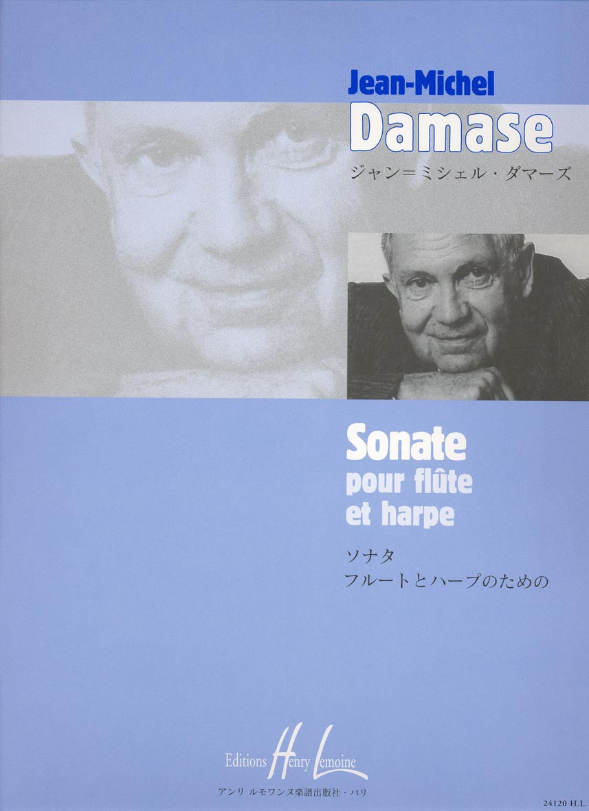 Sonate n°1 - partition flûte, Jean-Michel Damase
