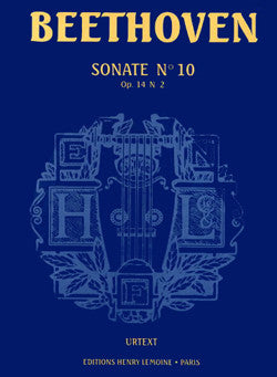 Sonate n°10 - partition piano, Ludwig Beethoven van