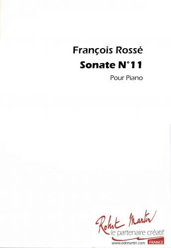 Sonate n°11 - partition piano, François Rosse