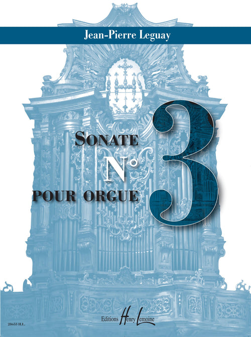Sonate n°3 - partition orgue, Jean-Pierre Leguay
