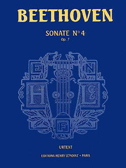 Sonate n°4 - partition piano, Ludwig Beethoven van