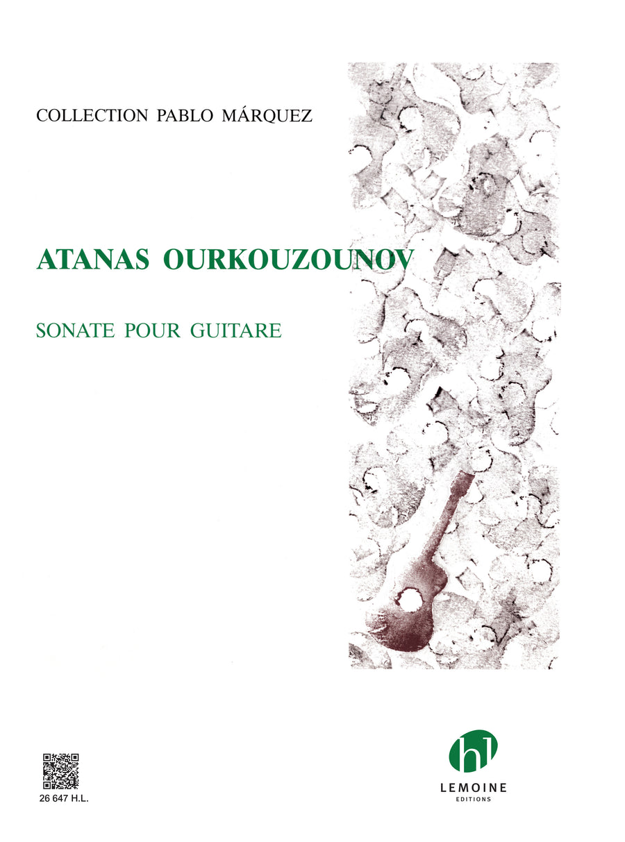 Sonate - partition guitare, Atanas Ourkouzounov