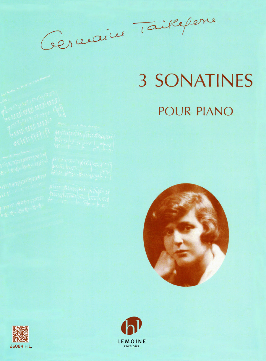 Sonatines (3) - partition piano, Germaine Tailleferre