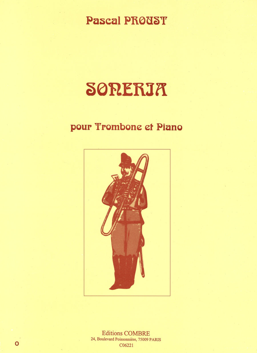 Soneria - partition trombone, Pascal Proust