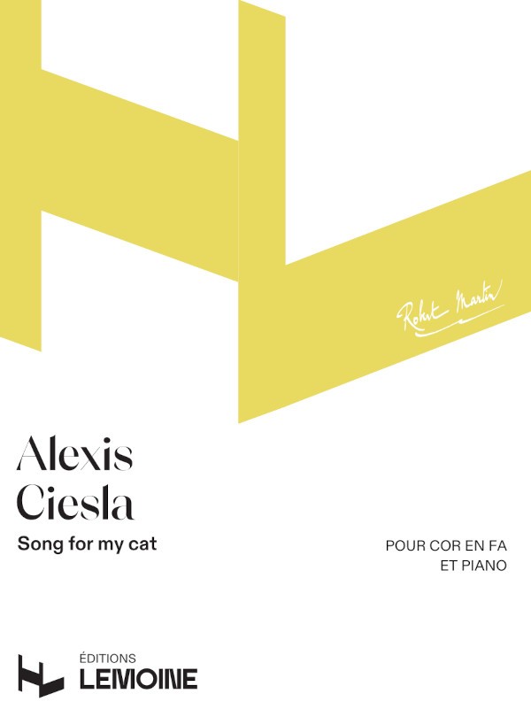 Song for my cat - partition cor, Alexis Ciesla