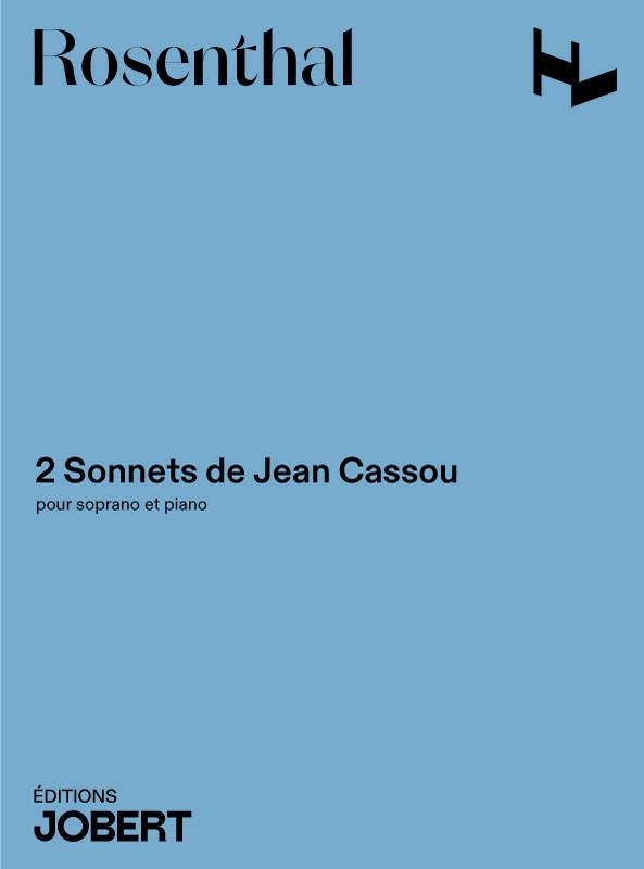 Sonnets de Jean Cassou (2) - partition chant, Manuel Rosenthal