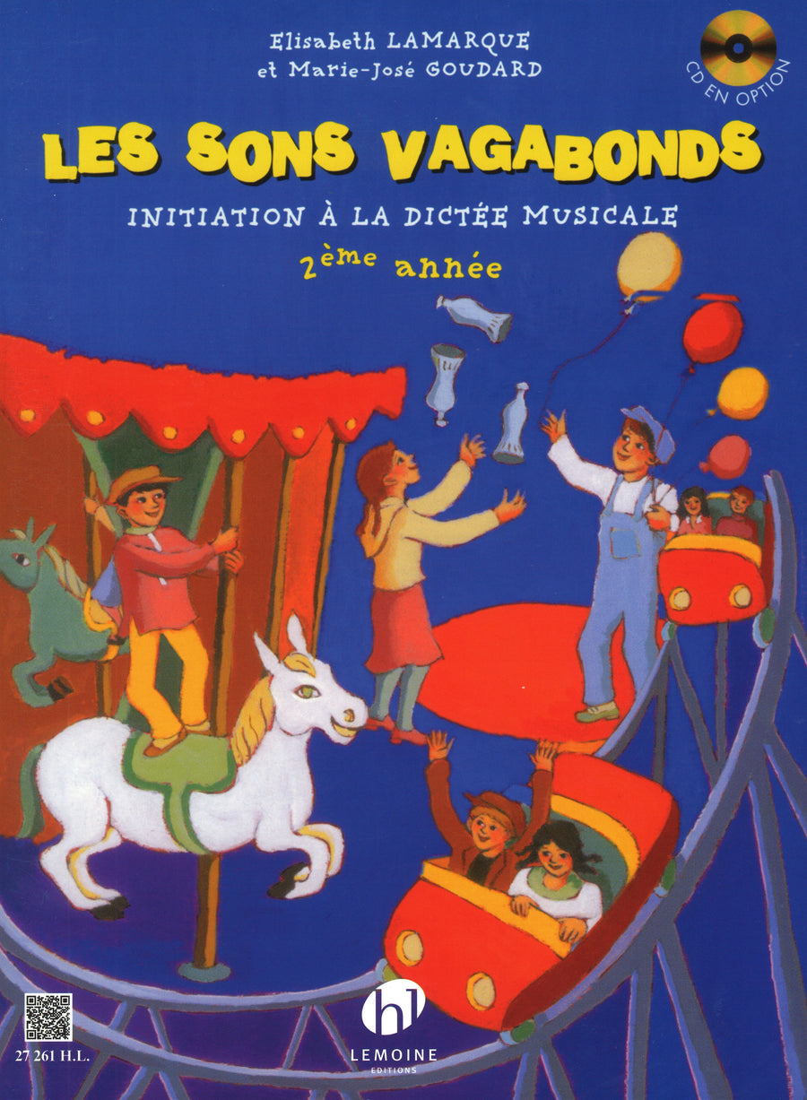 Sons Vagabonds Vol.2 - dictées musicales, Elisabeth Lamarque