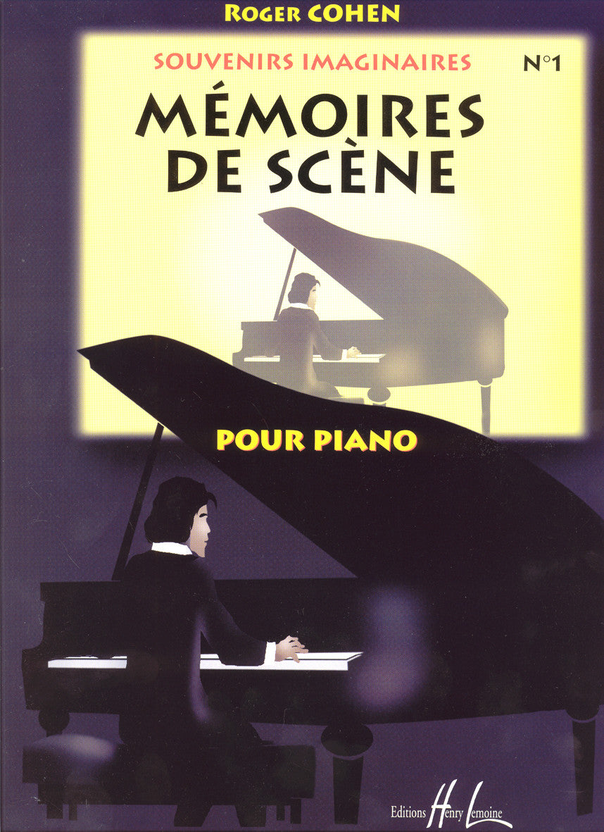 Souvenirs imaginaires Vol.1 - partition piano, Roger Cohen