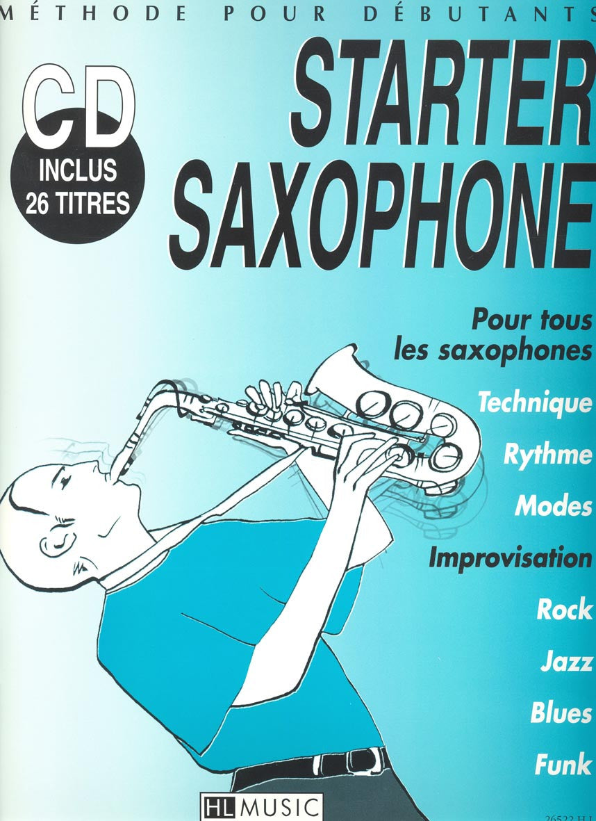 Starter saxophone - partition saxophone, Frédéric Truet