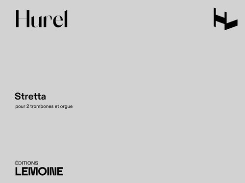 Stretta - partition trombone, Philippe Hurel