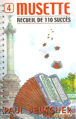 Succès musette (110) Vol.4 - partition accordéon