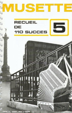 Succès musette (110) Vol.5 - partition accordéon