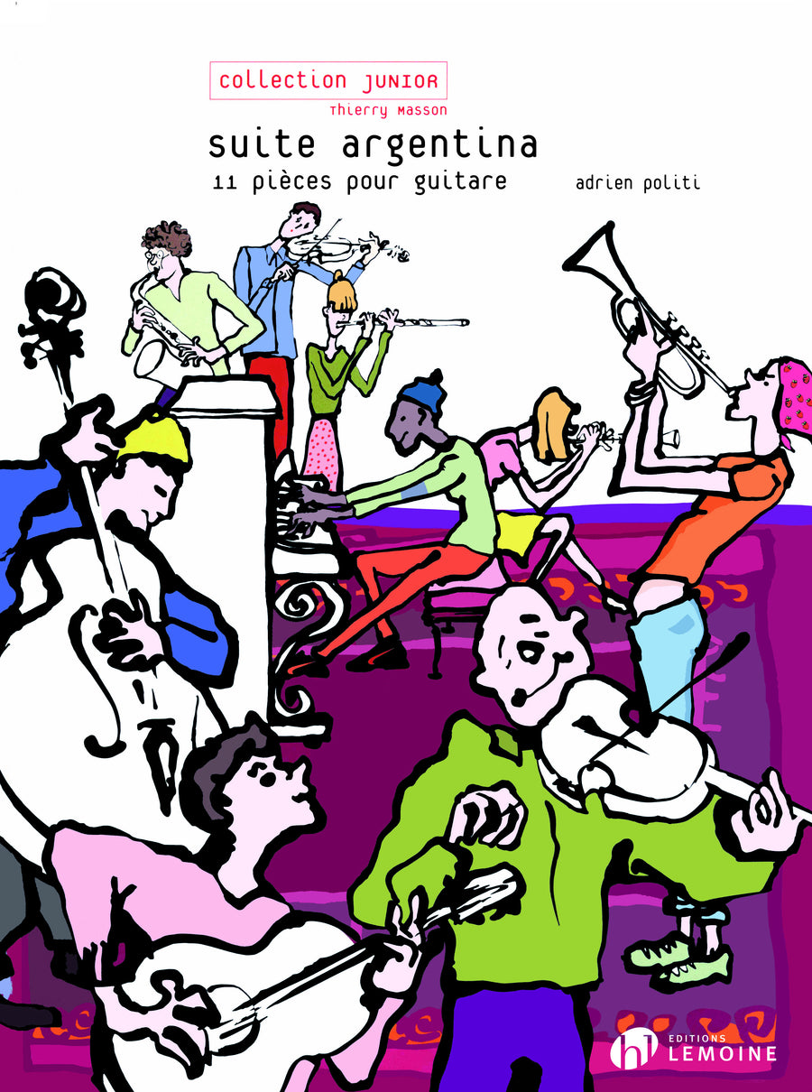 Suite Argentina - partition guitare, Adrien Politi