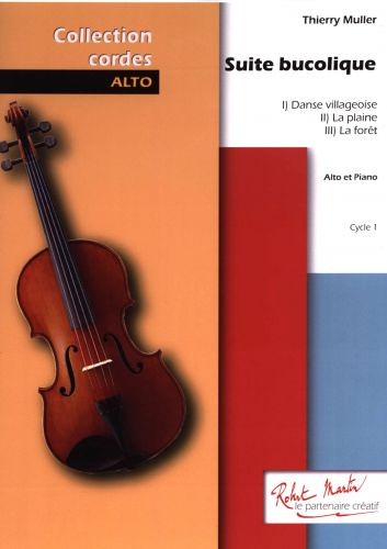 Suite bucolique - partition alto, Thierry Muller