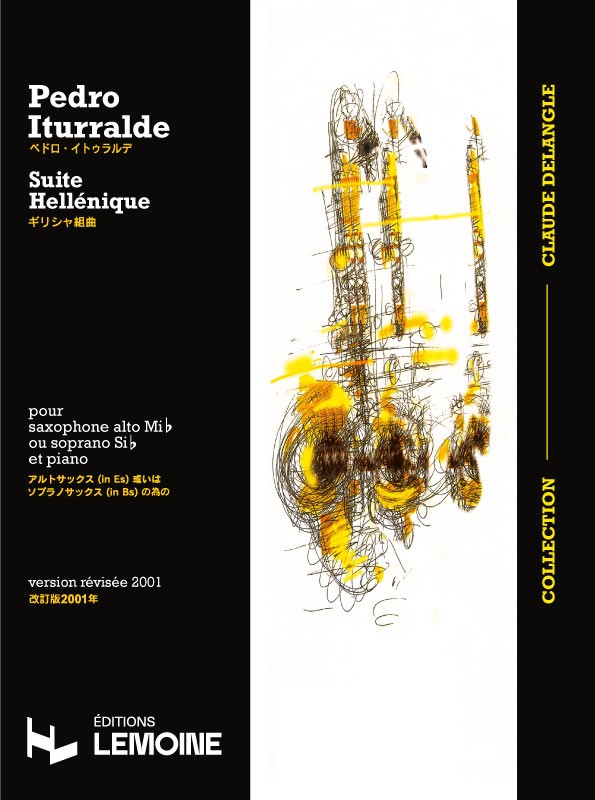 Suite Hellenique - partition saxophone, Pedro Iturralde
