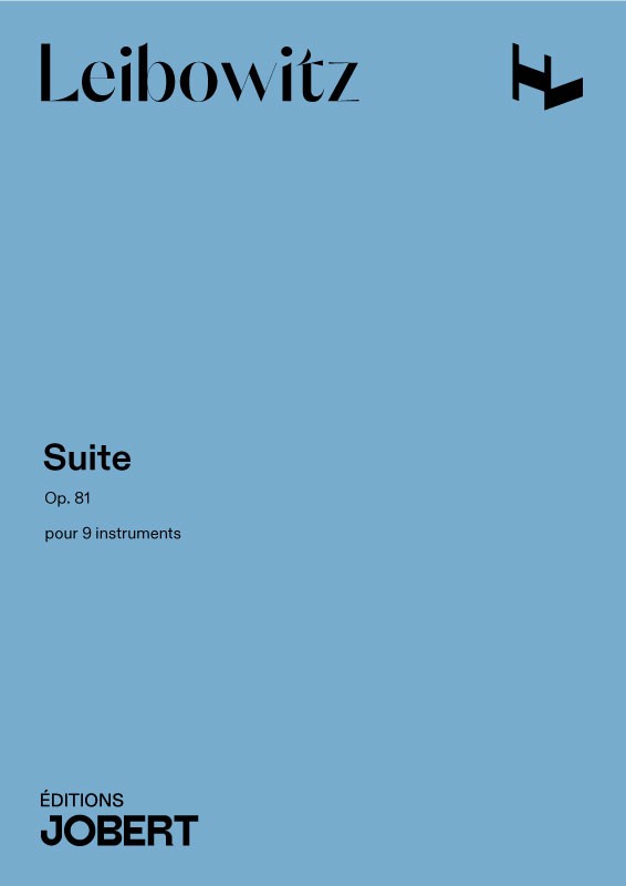 Suite pour 9 instruments - partition ensemble, René Leibowitz