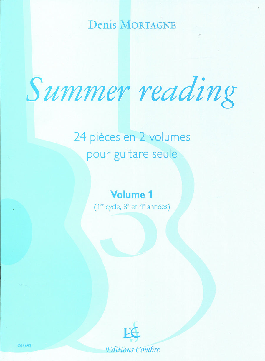 Summer reading Vol.1 - partition guitare, Denis Mortagne