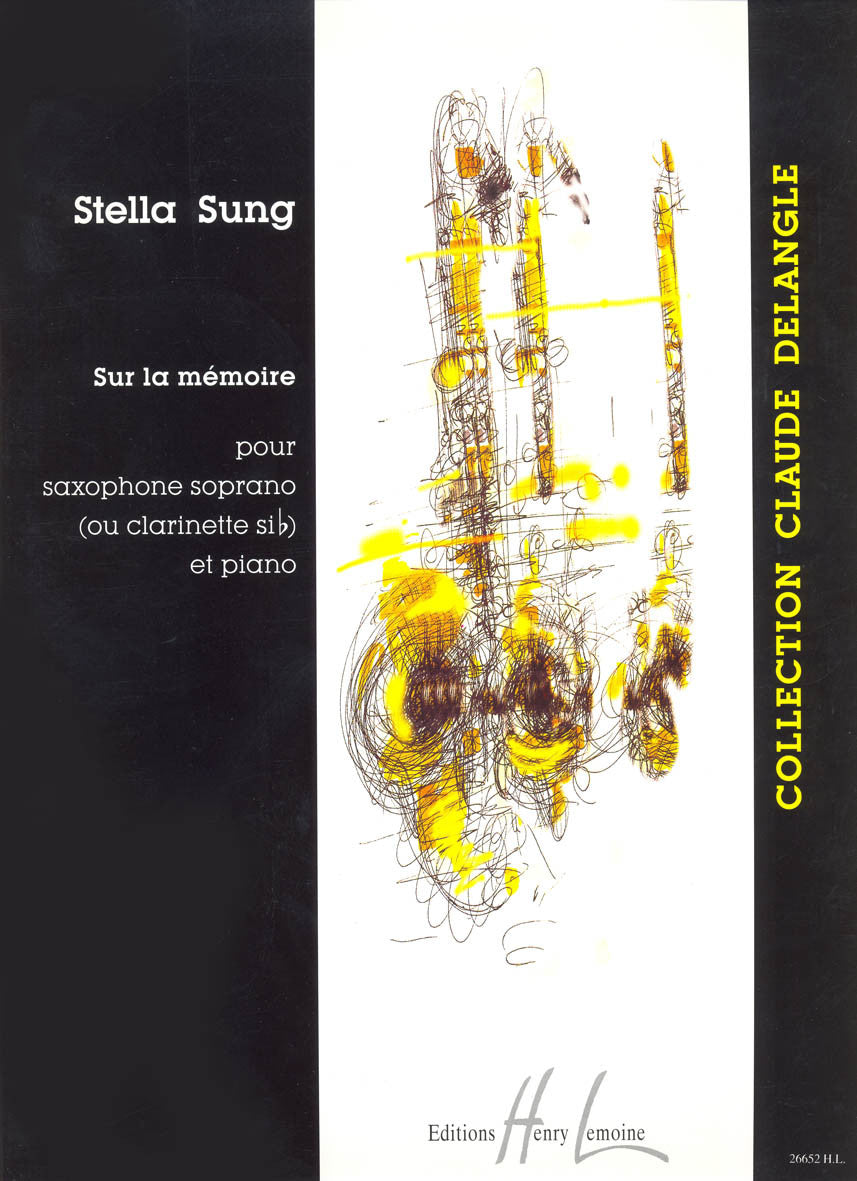 Sur la mémoire - partition saxophone, Stella Sung
